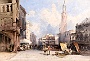 WILLIAM CALLOW PADUA THE MARKET PLACE AND PALAZZO RAGIONE 1855 (Corinto Baliello)